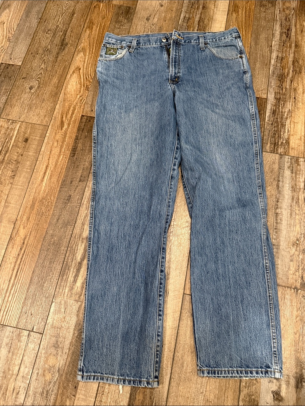 Cinch Men's Light Blue Relaxed Fit Jeans